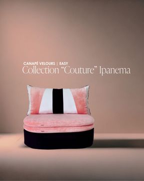 Canapé Easy 110 cm Collection « Couture » IPANEMA by Bérengère Leroy