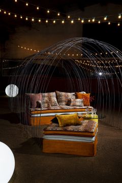 Canapé Mille Et Une Nuit Collection « couture » Tzigane / Fabriqué en France by Bérengère Leroy