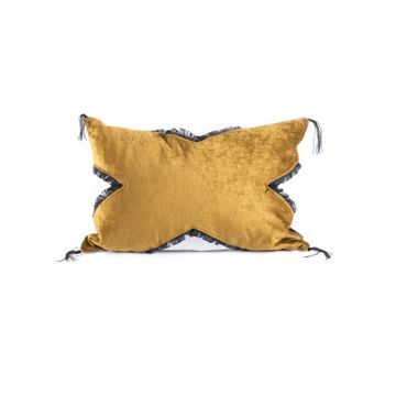 Coussin Tribal 5 by Bérengère Leroy