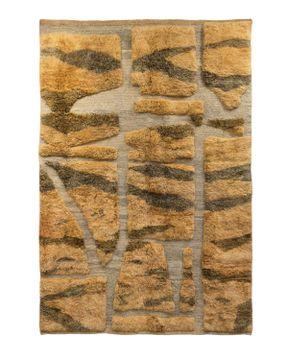 Tapis Berbère « MRIRT » 310 x 210 cm ( pièce unique non reproductible ) by Bérengère Leroy