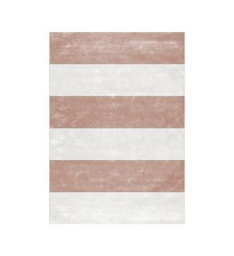 Tapis Stripes Nude Craie by Bérengère Leroy
