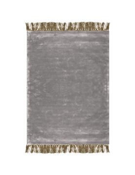 TAPIS TSAR ELEPHANT FRANGES NATURE by Bérengère Leroy