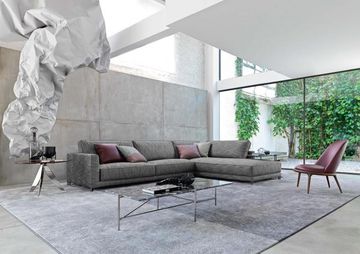 Soft designer sofa Tommy by BertO