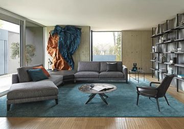 Time Break horseshoe-shaped modular sofa by BertO