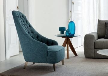 Vanessa Capitonné Armchair by BertO