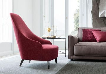 Vanessa High Back Armchair by BertO