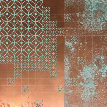 Blue corten by BeWall