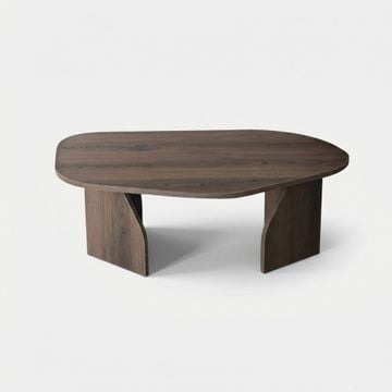 Tavolino da salotto design moderno in legno Rock by BICA S.p.A