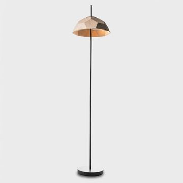 Lampada da terra eco design in cartone e metallo Turtle by BICA S.p.A