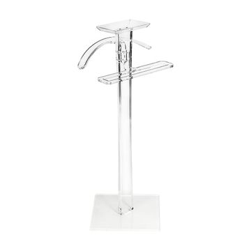 Servomuto appendiabiti in plexiglass trasparente di design Bernardo by BICA S.p.A