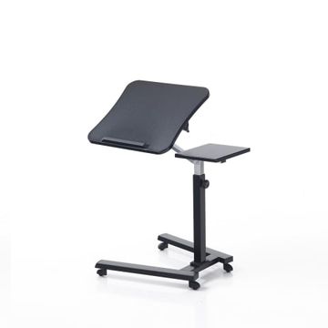 Tavolo porta notebook regolabile in altezza con ruote Cameron by BICA S.p.A