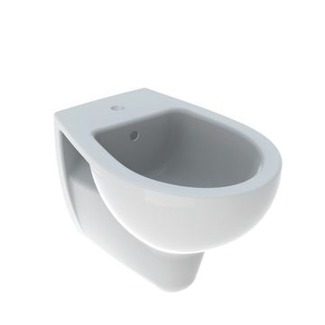 Bidet in ceramica sospeso rubinetti monoforo sanitari bagno Geberit Colibrì by BICA S.p.A