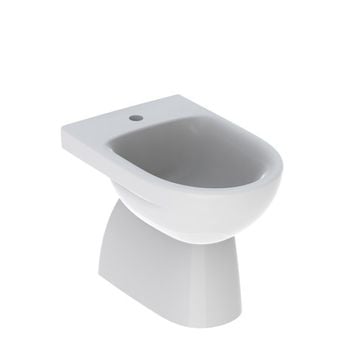 Bidet ceramica a terra sanitari bagno fissaggio nascosto Geberit Selnova by BICA S.p.A