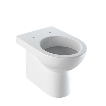 Vaso WC a terra filomuro scarico orizzontale verticale sanitari Geberit Selnova by BICA S.p.A