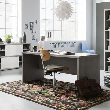 Scrivania in legno design moderno 178x69cm per ufficio e studio Xxl by BICA S.p.A