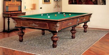 Quirinale: Biliardo in Stile Fine 800 per Gioco all'Italiana by Biliardi MBM srls