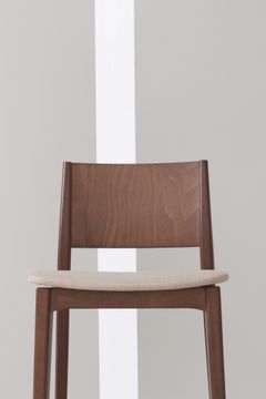 BLAZER 233 - High beech stool with back by Billiani - view 3