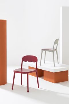FRISÉE 258/260 - High solid wood stool with footrest by Billiani - view 3