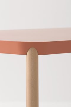 DRUM 077 - High beech stool with integrated cushion by Billiani - view 4