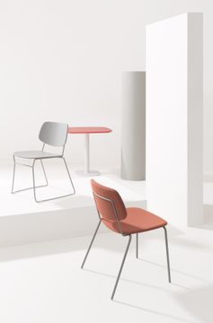 DOLL 165 - High fabric stool by Billiani - view 5