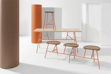 PUCCIO 710 - Ash stool by Billiani - view 2