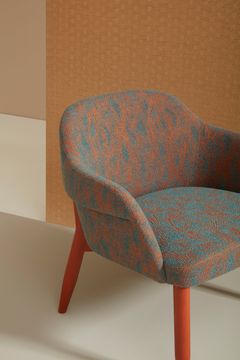 SPY 666 - High upholstered fabric stool with footrest by Billiani - view 2