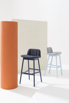 HIPPY 637 - Upholstered fabric chair by Billiani - view 4
