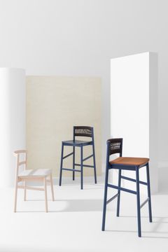 LOAD 640 - Beech chair by Billiani - view 5