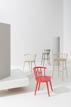 W. 607 - High beech stool by Billiani - view 4