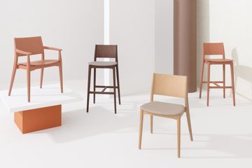 BLAZER 634 - Beech chair by Billiani - view 6