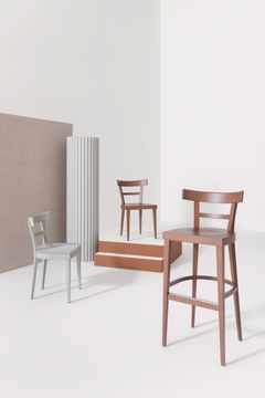CAFÈ 460 - Beech chair by Billiani - view 5
