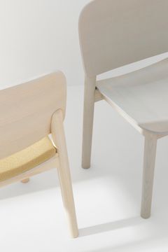 WHITE 132 - Ash chair by Billiani - view 5