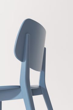 DOLL 555 - High beech stool with integrated cushion by Billiani - view 8