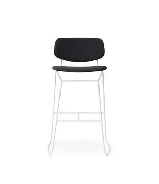 DOLL 165 - High fabric stool by Billiani
