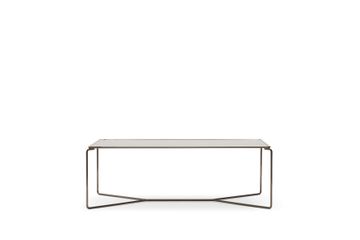 MARCEL 471 - Rectangular steel coffee table by Billiani