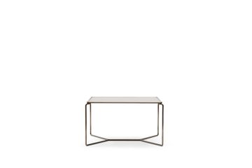 MARCEL 473 - Rectangular steel coffee table by Billiani