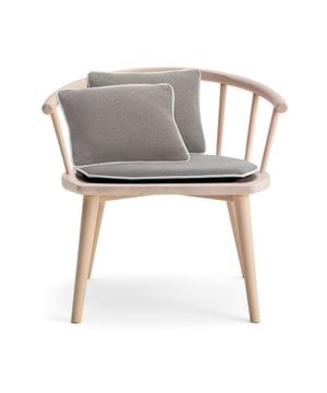 W. 606 - Beech easy chair by Billiani