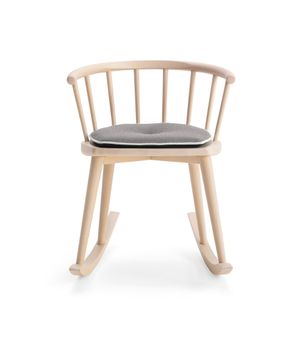 W. 608 - Rocking beech chair by Billiani