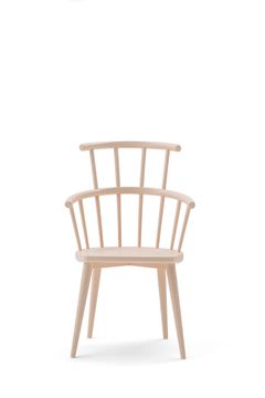 W. 603 - High-back beech chair by Billiani
