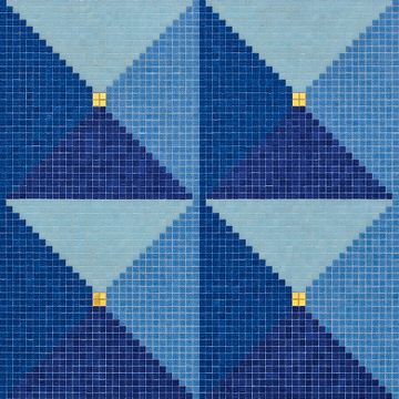 FERRARA ORO GIALLO - Glass mosaic by Bisazza