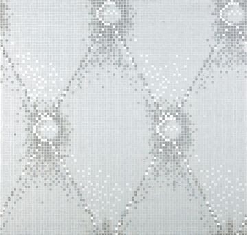 CHESTER WHITE - Glass mosaic by Bisazza