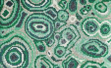 NEW MALACHITE GREEN - Glass mosaic by Bisazza - view 2
