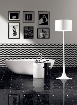 PIETRASANTA NERO LUX - Marble flooring by Bisazza - view 3