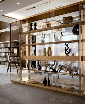 Infinity Bookcase by Bizzotto Italia - view 6