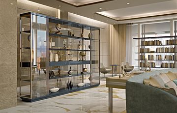 Infinity Bookcase by Bizzotto Italia - view 2