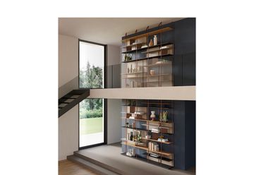 Sudoku bookcase by Bizzotto Italia