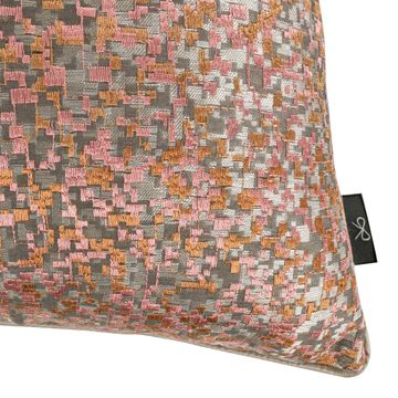 Arazzo 55cm Cushion Rosewood by Black Edition - view 4