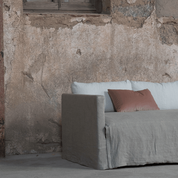 ATLAS - Linen sofa bed by Blasco - view 3