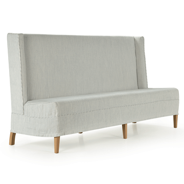 VARENNE - Linen bench high-back by Blasco