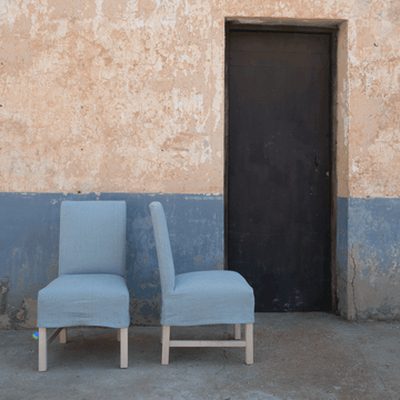 NICHOLAS - Linen chair by Blasco - view 4